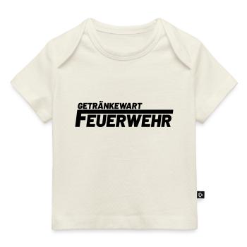 Getränkewart Freiwillige Feuerwehr - Baby Premium Organic T-Shirt - Naturweiß - Vorne