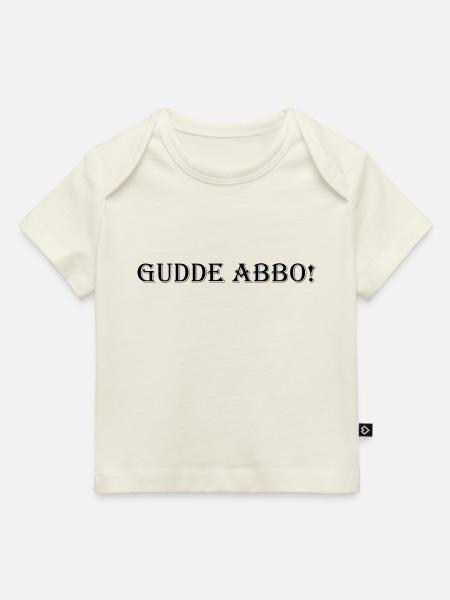 Gudde Abo! - Baby Premium Organic T-Shirt - Naturweiß