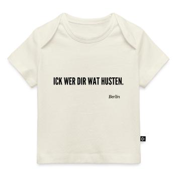 Berliner Schnauze - Baby Premium Organic T-Shirt - Naturweiß - Vorne