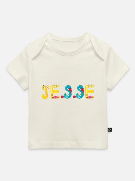 Jesse - Baby Premium Organic T-Shirt - Naturweiß