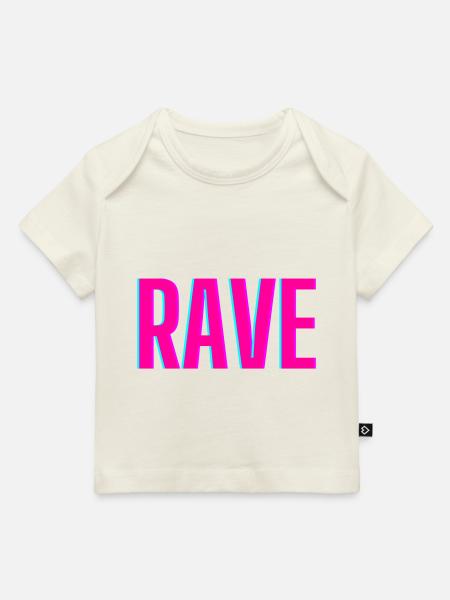 Rave - Baby Premium Organic T-Shirt - Naturweiß