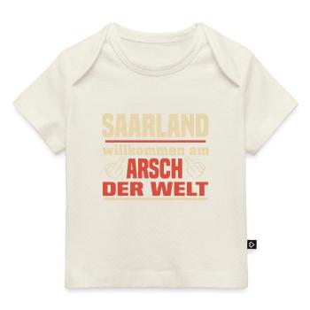 Saarland - Baby Premium Organic T-Shirt - Naturweiß - Vorne