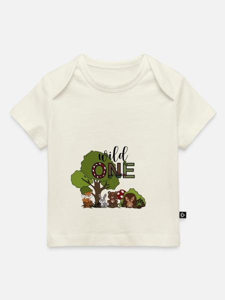 Wild one - Baby Premium Organic T-Shirt - Naturweiß
