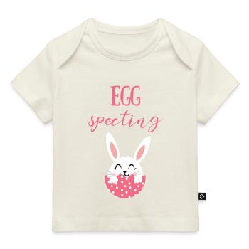 Ostern - Osterhase - Osterei - Süß - Comic - Baby Premium Organic T-Shirt - Naturweiß - Vorne