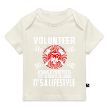 Freiwillige Feuerwehr - Baby Premium Organic T-Shirt - Naturweiß - Vorne