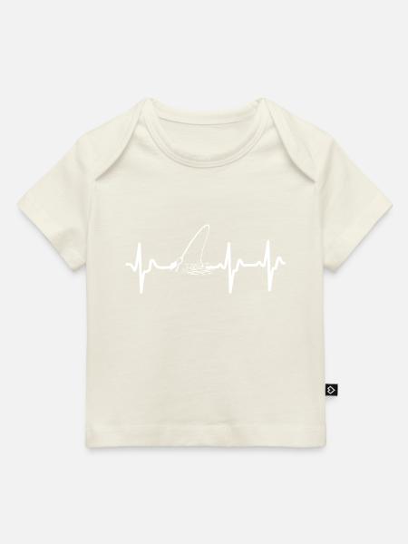 Angeln - Baby Premium Organic T-Shirt - Naturweiß