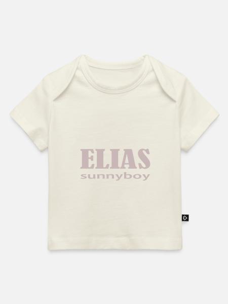 Elias sunnyboy - Baby Premium Organic T-Shirt - Naturweiß