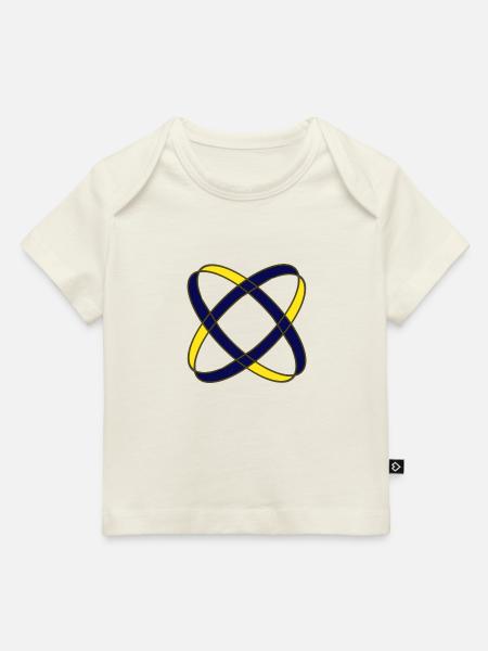 Zwei Ringe - Baby Premium Organic T-Shirt - Naturweiß