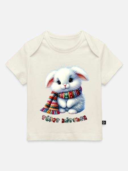 Süßes Häschen - Baby - Baby Premium Organic T-Shirt - Naturweiß
