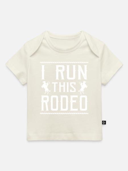 Rodeo, Westliches Reiten - Baby Premium Organic T-Shirt - Naturweiß