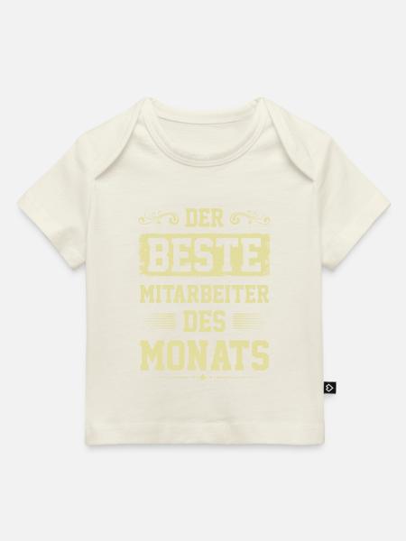 Mitarbeiter des Monats - Baby Premium Organic T-Shirt - Naturweiß