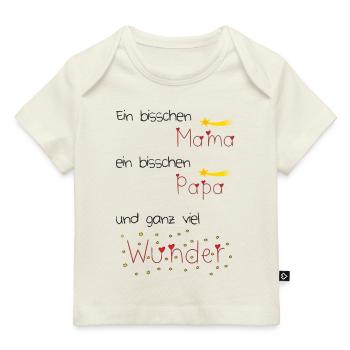 Wunder 2.0 - Baby Premium Organic T-Shirt - Naturweiß - Vorne