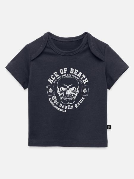 Ass des Todes weiß - Baby Premium Organic T-Shirt - Navy