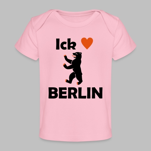 Ick liebe ❤ Berlin - Baby Bio-T-Shirt
