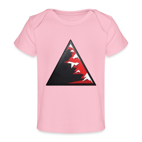 Climb high as a mountains to achieve high - Organic Baby T-Shirt
