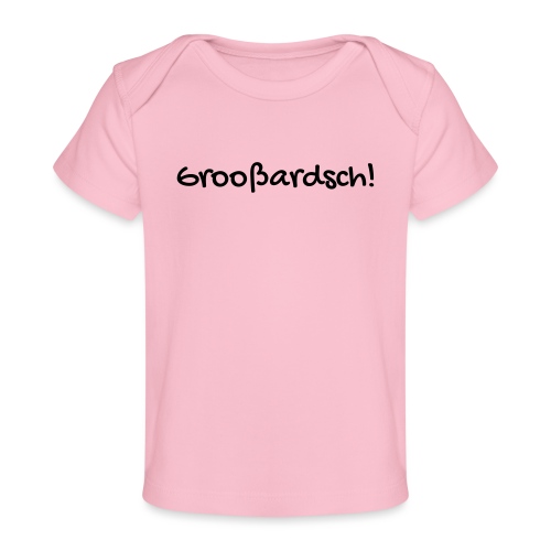 Groosardsch schwarz - Baby Bio-T-Shirt