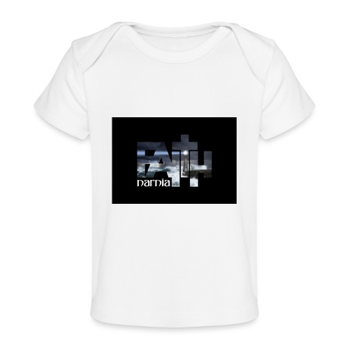 Narnia - Faith Mask - Black - Organic Baby T-Shirt