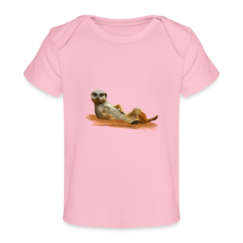 Erdmännchen - Baby Bio-T-Shirt