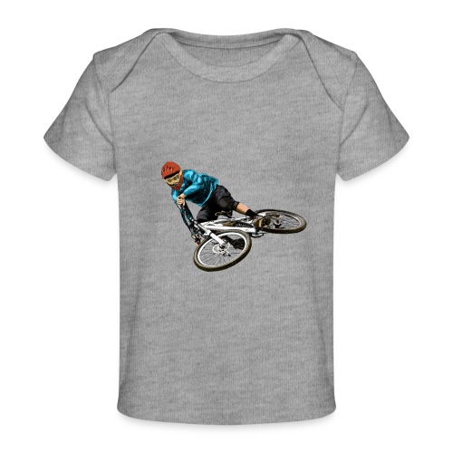 Mountainbiker - Baby Bio-T-Shirt