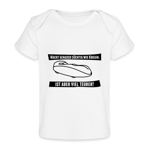Velomobil Milan Spruch - Baby Bio-T-Shirt