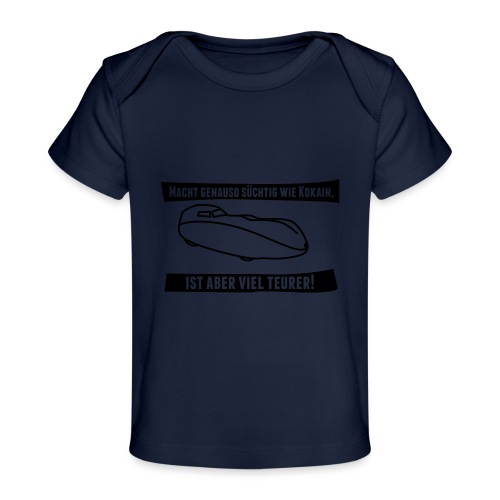 Velomobil Milan Spruch - Baby Bio-T-Shirt