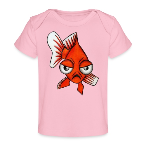 Angry Fish - T-shirt bio Bébé
