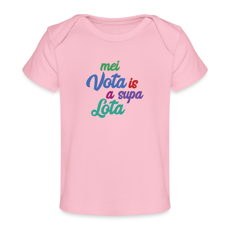 Mei Vota is a supa Lota - Baby Bio-T-Shirt