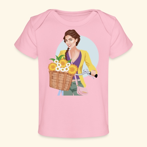 Claudia - Camiseta orgánica para bebé