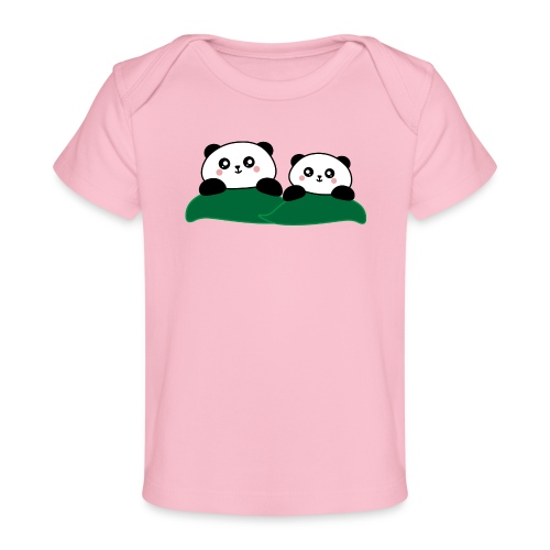Panda | Zwart Wit | Dieren - Baby bio-T-shirt