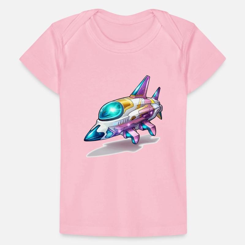 Comet Flight Spacefighter Neon Baby Premium Organic T-shirt