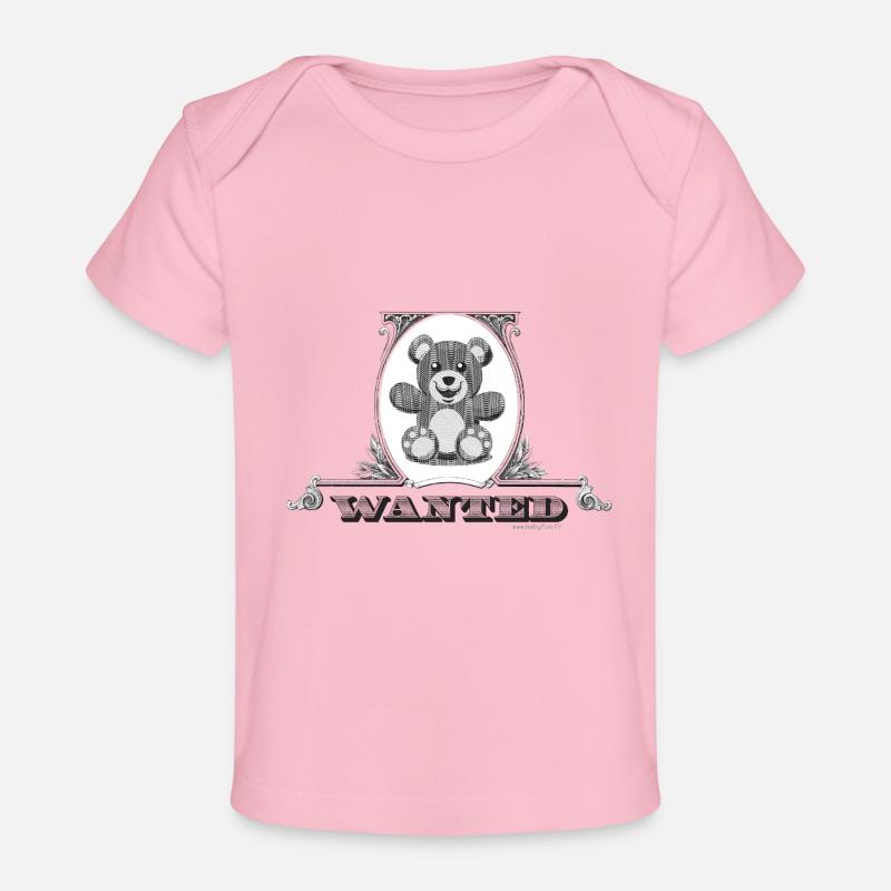 Wanted - Doudou - T-shirt Premium bébé bio - rose clair