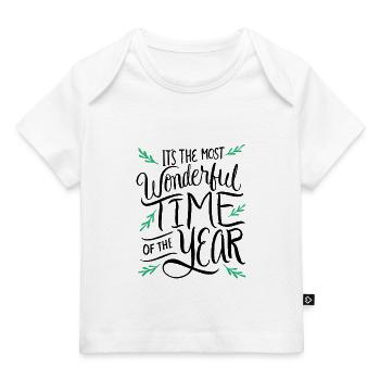 Weihnachtszeit Advent Dezember Nikolaus Weihnacht - Baby Premium Organic T-Shirt - Hellrosa - Vorne