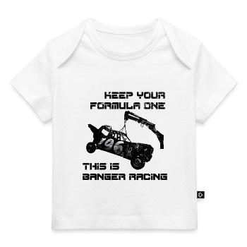 Keep Your Formula One - This is Banger Racing - Baby Premium Organic T-shirt - light pink - Front