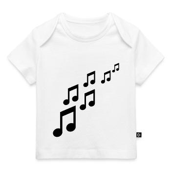 Note - T-shirt Premium bébé bio - rose clair - Devant