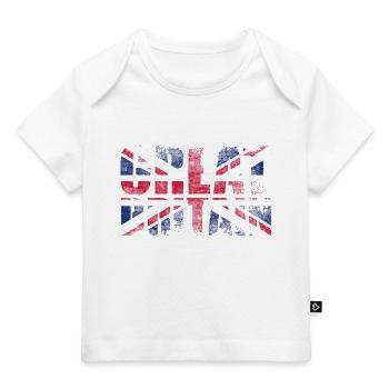 Great Britain used look - Baby Premium Organic T-Shirt - Hellrosa - Vorne