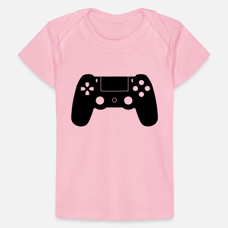 Tampon PS 4 T-shirt Premium bébé bio