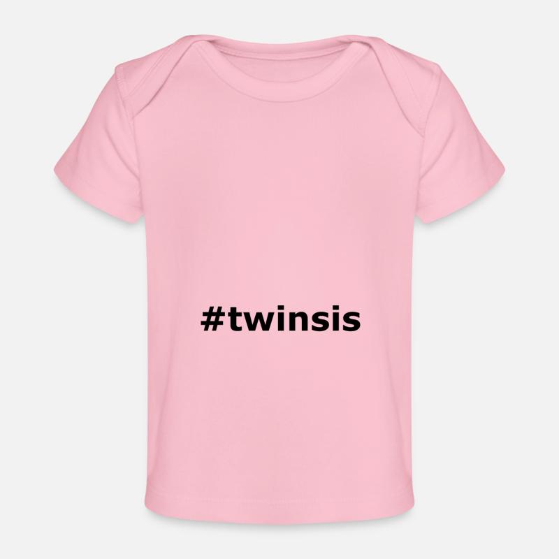 twinsis - T-shirt Premium bébé bio - rose clair