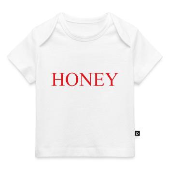 MIEL / DICTON - T-shirt Premium bébé bio - rose clair - Devant