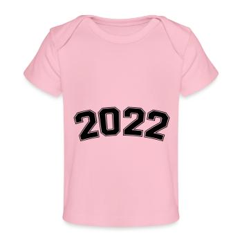 2022 - Baby Premium Organic T-shirt - light pink - Front
