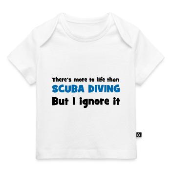 Tauchen - Baby Premium Organic T-Shirt - Hellrosa - Vorne
