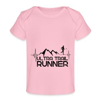 Ultra Trail Runner - T-shirt Premium bébé bio - rose clair - Devant