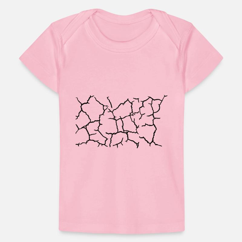 Boden Risse Muster Textur Baby Premium Organic T-Shirt