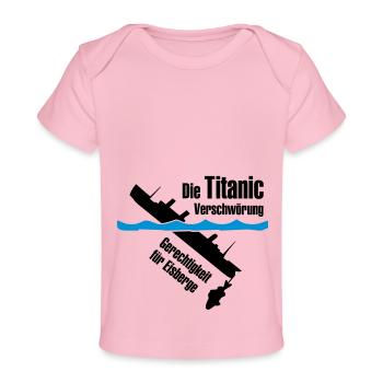 Titanic - Baby Premium Organic T-Shirt - Hellrosa - Vorne
