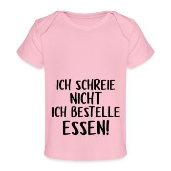 Baby - Baby Premium Organic T-Shirt - Hellrosa - Vorne