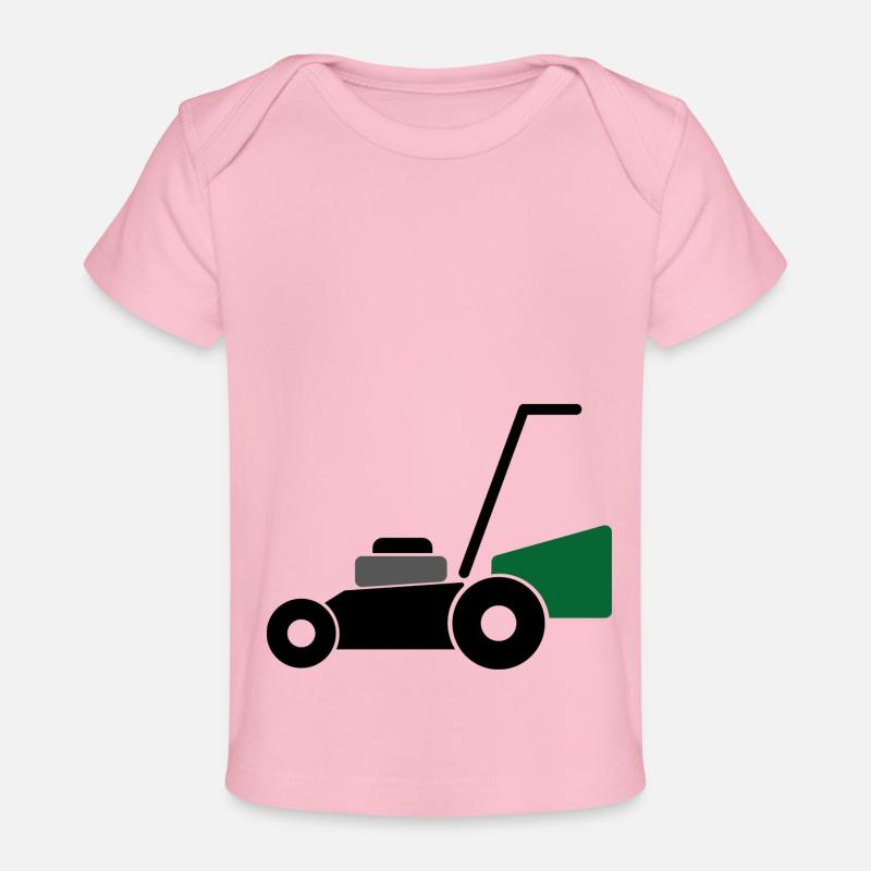 Tondeuses à gazon - T-shirt Premium bébé bio - rose clair