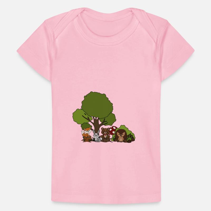 Forest animals Baby Premium Organic T-shirt