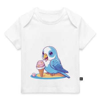 Summerbird - Baby Premium Organic T-shirt - light pink - Front