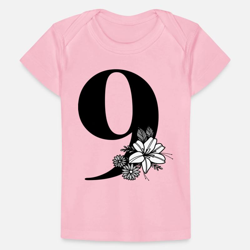 Numéro 9 T-shirt Premium bébé bio