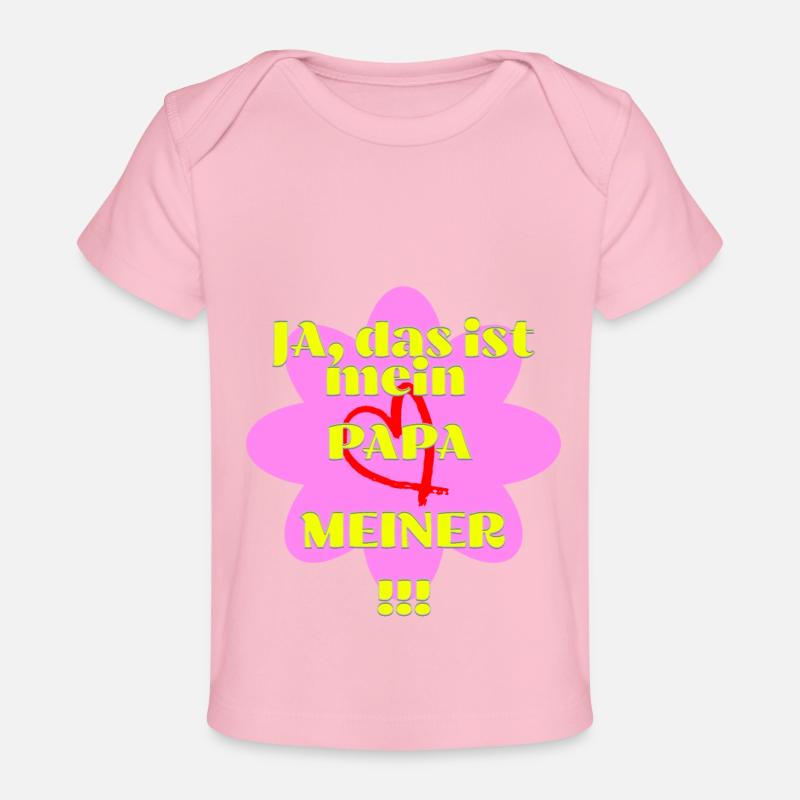 Mon père - T-shirt Premium bébé bio - rose clair