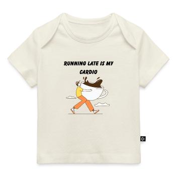Express-Kaffee für jeden Anlass - Baby Premium Organic T-Shirt - Hellrosa - Vorne